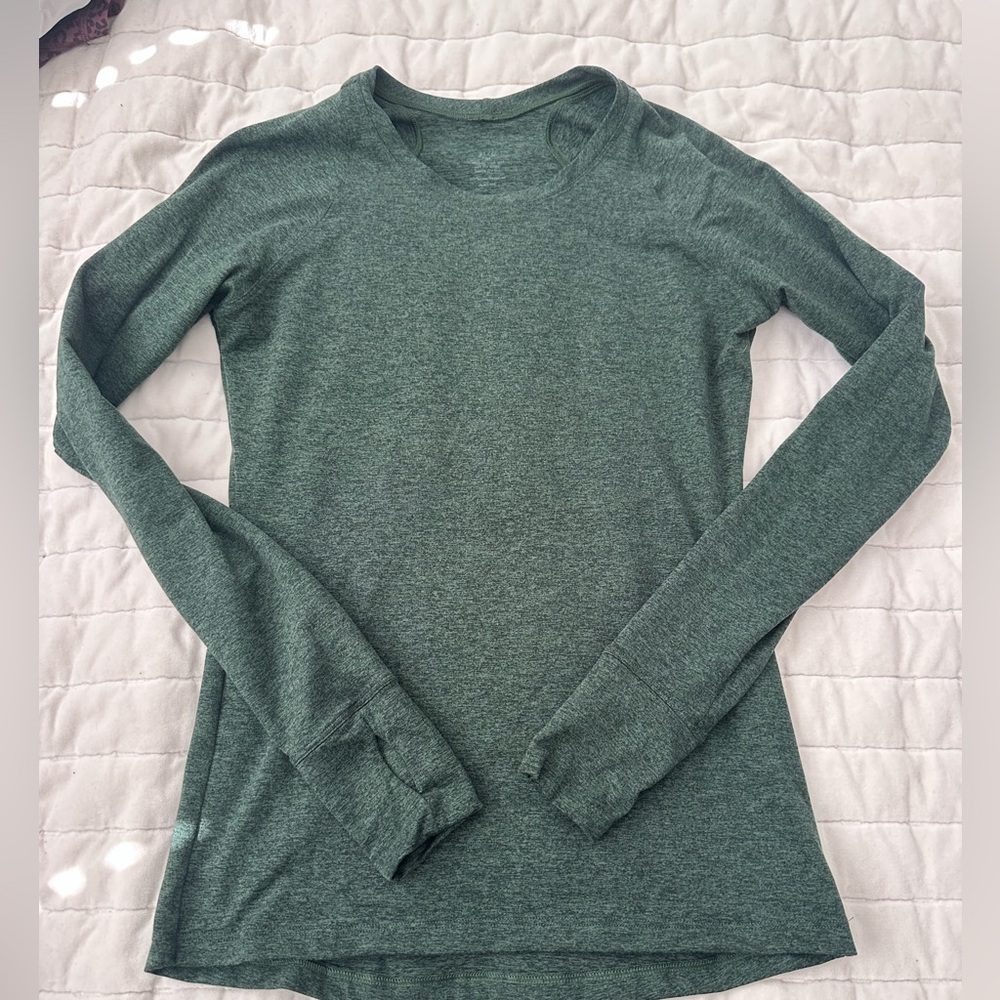Fleo foundation top, dark green